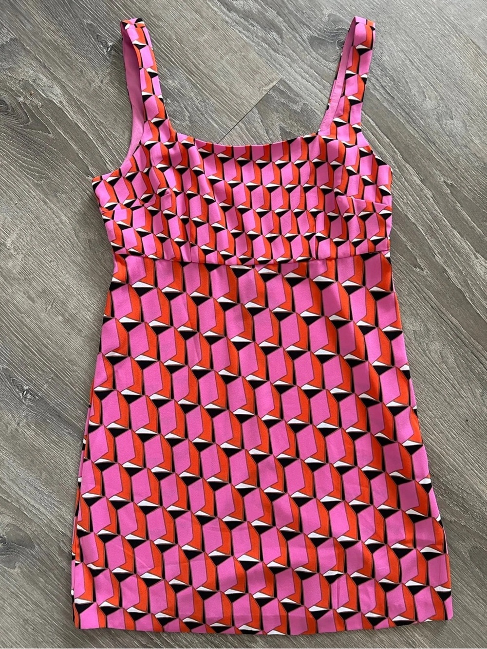 NWT DVF x Target pink mod shift dress - Size 6